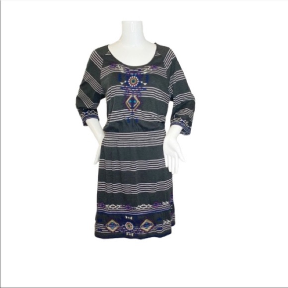 Johnny Was Dresses & Skirts - Johnny Was Embroidered Blouson Dress- Medium